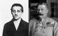 Assassin Gavrilo Princip left And His Victim Archduke Franz Ferdinand 