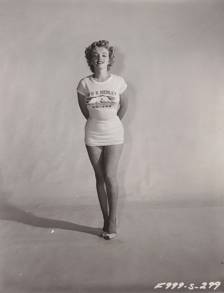 Marilyn Monroe USS Henley Tシャツ 古着　Ｌ TOYS McCOY(トイズマッコイ) ロングスリーブTシャツ LONG SLEEVE TEE