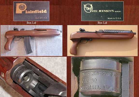 Both Plainfield and Iver Johnson made M1 carbine style pistols in the 1960s and 70s