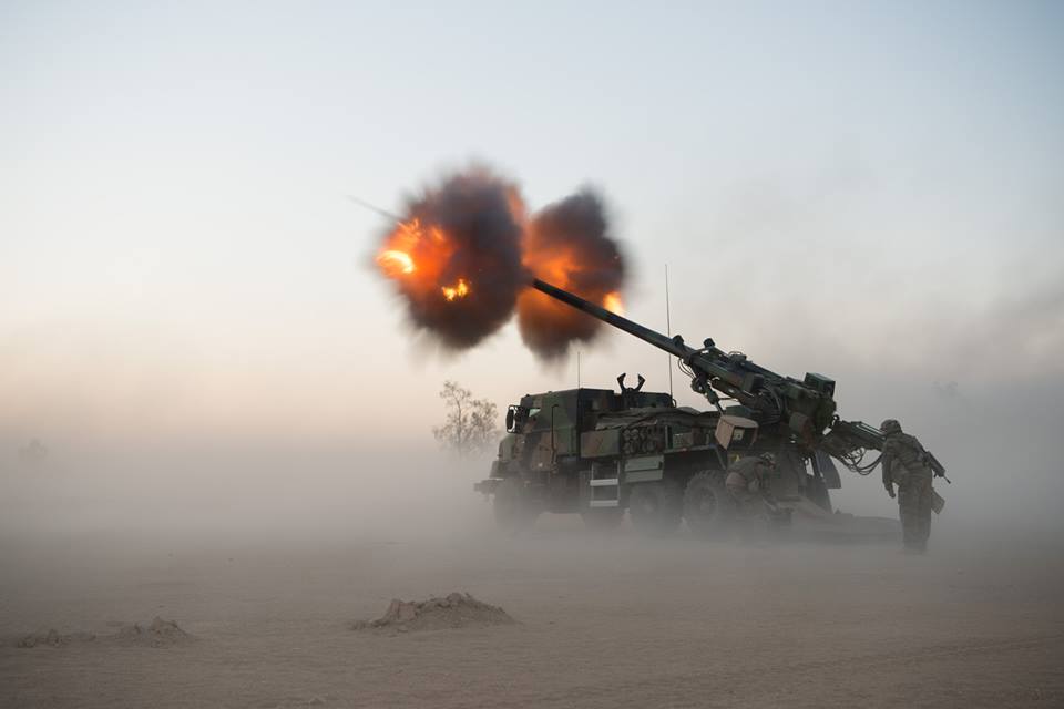 CAESAR is a French self-propelled 155 mm 52-calibre gun-howitzer ...