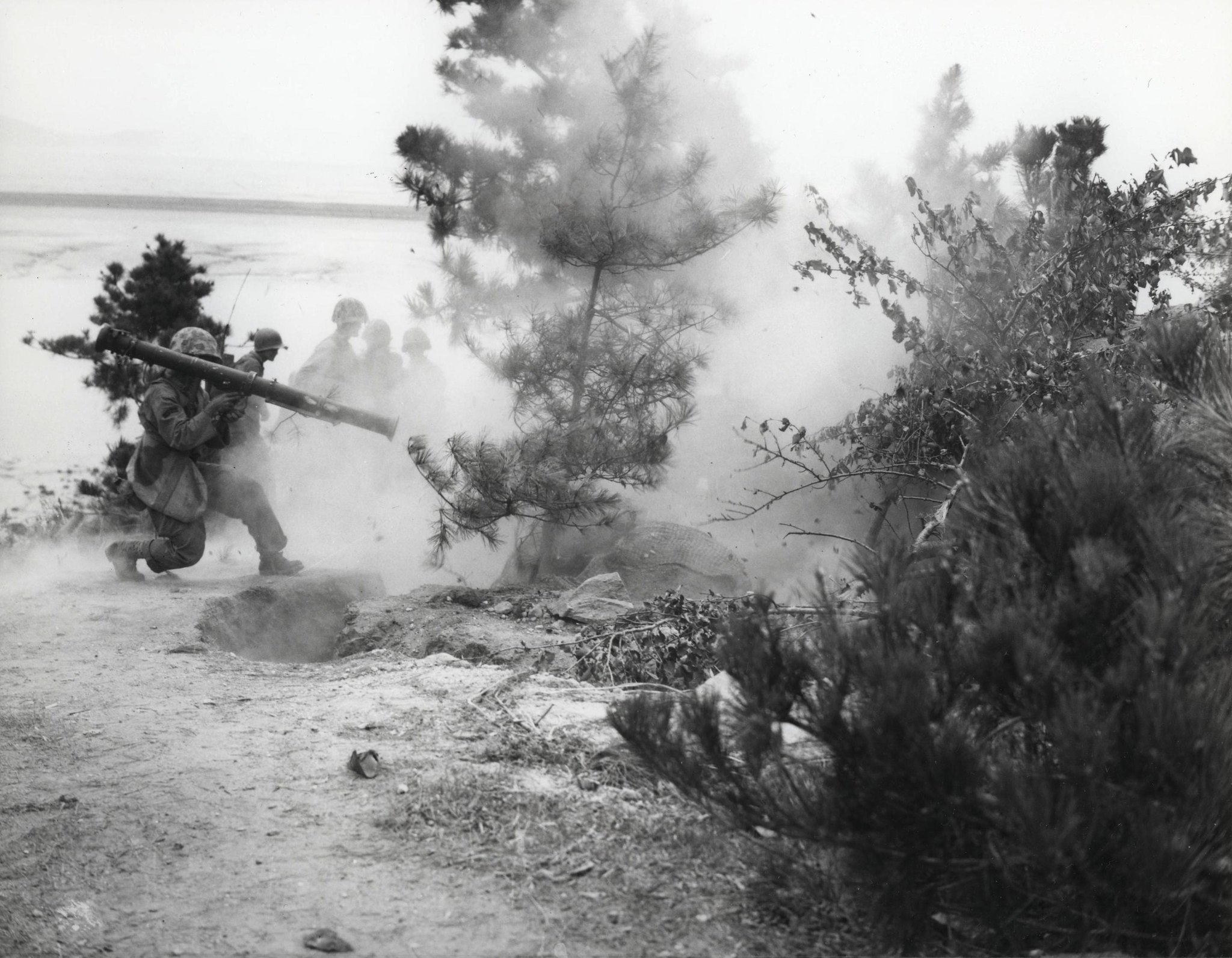 M20 super bazooka Marines 18 September 1950 Korea