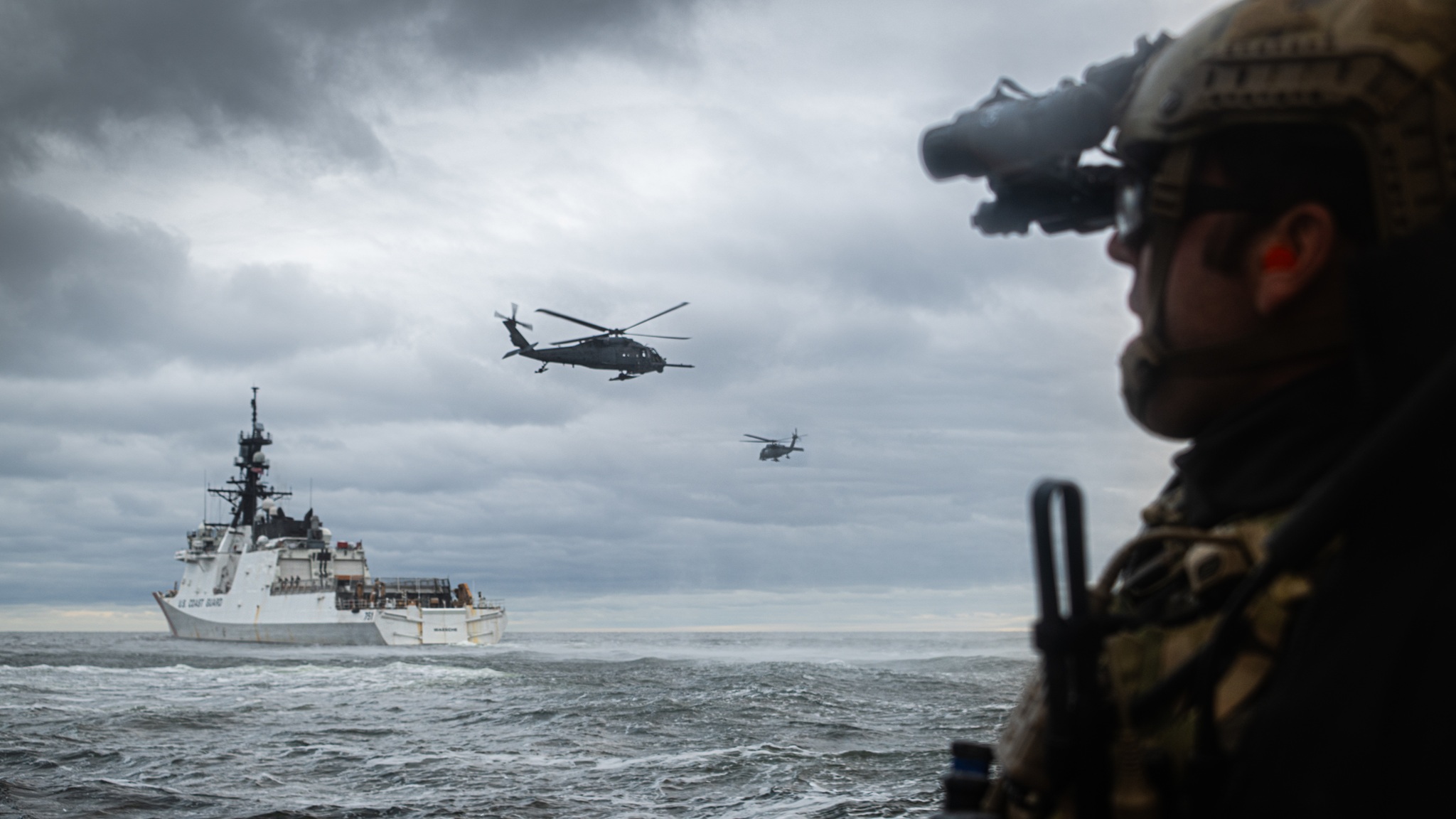 Wmsl Rear USCGC Waesche (WMSL 751) participates in AE25 | laststandonzombieisland